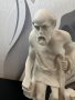 Статуетка алабастър фигура високо  качество Диоген Синопски Гръцки философ фигура скулптора картина, снимка 1 - Антикварни и старинни предмети - 42775155