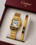 Cartier комплект часовник и гривна, снимка 3