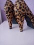 Леопардови дамски обувки на ток уникален стилен модел , снимка 7