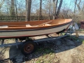 лодка с колесар, снимка 3