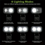 Ултра ярка LED светлина за велосипед, Двойна, Алуминиева, USB, 1000Lum, снимка 10