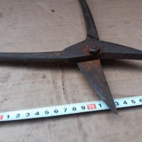стара ножица за рязане на ламарина , снимка 11 - Антикварни и старинни предмети - 31681633