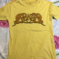Мъжка тениска RVCA Slogan Butter Yellow размер S / M, снимка 3 - Тениски - 36552301