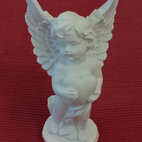 Статуетка ангелче,полирезин. , снимка 1 - Статуетки - 44618560