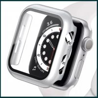 Кейс + Стъклен протектор за Apple Watch 8 / 7 45 41 / SE 44 40 6/5 360, снимка 2 - Аксесоари за Apple - 38495521
