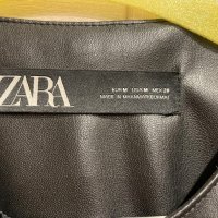 Кожено якенце Zara, снимка 2 - Якета - 42910476