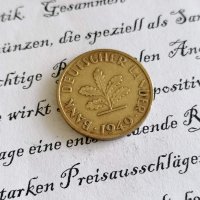 Монета - Германия - 10 пфенига | 1949г.; серия J, снимка 2 - Нумизматика и бонистика - 29356824