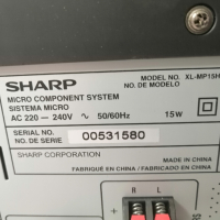 Аудио-система Sharp XL-MP15H, снимка 7 - Аудиосистеми - 44810180