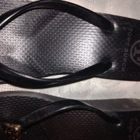 Дамски джапанки на платформа Tory Burch , снимка 6 - Чехли - 38493333