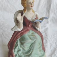 Викторианска дама - порцелан