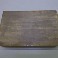Стара дървена кутия за цигари – табакера, снимка 6 - Колекции - 31176757