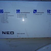 Продавам преден панел с програматор за пералня NEO WM-AE445 , снимка 3 - Перални - 31901825