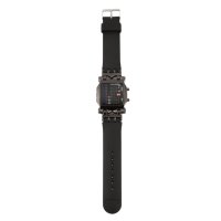 ILOVEDIY LED часовник, модерен дизайн, неръждаема стомана, черен бинарен светещ LED електронен , снимка 7 - Мъжки - 40437509