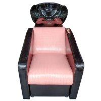 Комплект измивна колона и фризьорски стол в Розово и Черно, снимка 3 - Друго оборудване - 32136747