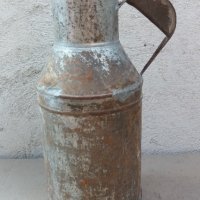 Метален възрожденски гюм за мляко - 8 литра , снимка 2 - Антикварни и старинни предмети - 40300578