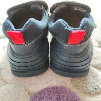 Детски обувки от естествена кожа Titanitos Yves Navy, размер 24 , снимка 4 - Бебешки обувки - 40470151