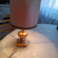 Стара медна нощна лампа, снимка 10 - Антикварни и старинни предмети - 40445796
