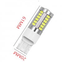3000050806 LED Крушки комплект T20 / W21W 2броя бели, снимка 3 - Аксесоари и консумативи - 34448559