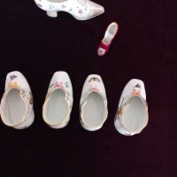 Колекционерски порцеланови обувчици за щастие Herend , снимка 2 - Декорация за дома - 42225458