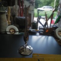 Посребрена вазичка, снимка 4 - Антикварни и старинни предмети - 36767156