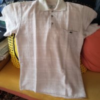 Оригинална блуза с яка Lacoste (M-L), снимка 1 - Блузи - 42145885
