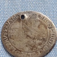 Сребърна монета Орт 1621г. Сигизмунд трети Полша 13620, снимка 5 - Нумизматика и бонистика - 42890626