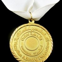 Египет-Египетска федерация по бокс-Награден медал, снимка 3 - Бокс - 42652441