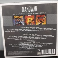 3 X CD Manowar - The triple album collection, снимка 2 - CD дискове - 31815081