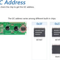 Дисплей FREENOVE I2C LCD 1602 двуредов, снимка 4 - Друга електроника - 44463138