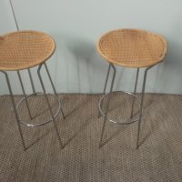 Дизайнерски италиански бар столове, снимка 4 - Столове - 42662085