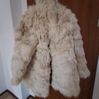 Зимно палто естествен косъм лисица, снимка 6 - Палта, манта - 42851610