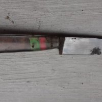 Стар критски ергенски нож острие ножче, снимка 4 - Антикварни и старинни предмети - 44481390