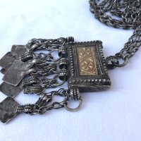 Автентичен сребърен накит/ муска №0609, снимка 6 - Антикварни и старинни предмети - 33907187