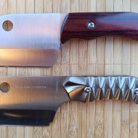 Малък сатър /нож / за кълцане, рязане и сечене SANJIA , снимка 3 - Ножове - 9292061
