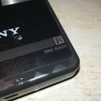 sony rm-s420 audio remote-внос швеция, снимка 4 - Други - 30316527