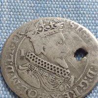 Сребърна монета 16 гроша 1623г. Сигизмунд трети Данциг 5184, снимка 1 - Нумизматика и бонистика - 42891117