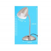 Метална настолна лампа за офис, снимка 4 - Настолни лампи - 31187054