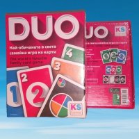 Семейна игра DUO - Карти за игра , снимка 2 - Игри и пъзели - 42813418