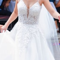 Маркова булченска рокля, снимка 4 - Сватбени рокли - 38575124