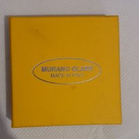 Висулка и обеци от Муранско стъкло, снимка 5 - Бижутерийни комплекти - 32005619