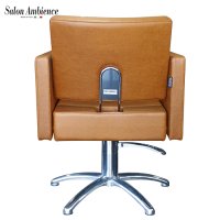 Професионален италиански стол Salon Ambience, Square - охра, снимка 7 - Фризьорски столове - 36714248