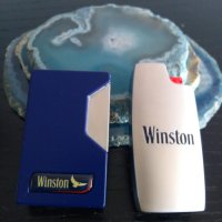 Запалки Winston 2 броя Метал. Газ, снимка 1 - Други - 42125186