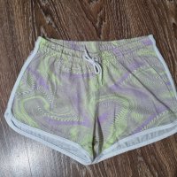 Къси панталонки зелено-лилаво S/M-10лв.НОВИ, снимка 1 - Къси панталони и бермуди - 40845746