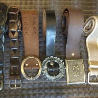 Маркови колани от естествена кожа / genuine leather belt, снимка 2 - Колани - 42847546