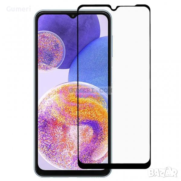 Samsung Galaxy A23 Стъклен Протектор За Целия Дисплей - Full Glue, снимка 1
