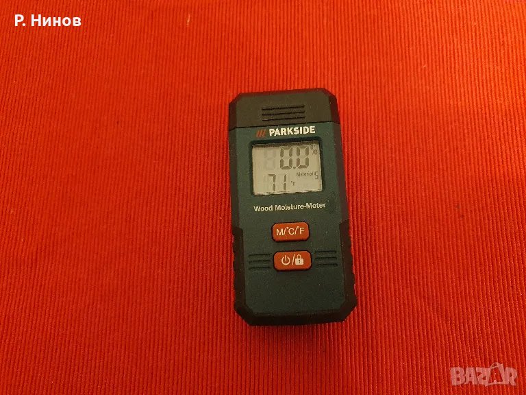 Влагомер Parkside PMSHM 2 A2  за дърва за огрев и стени, снимка 1