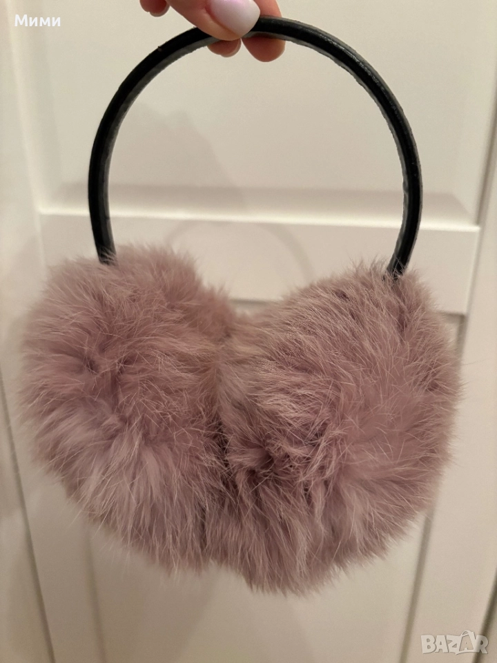 Ушанки с косъм от лисица, снимка 1