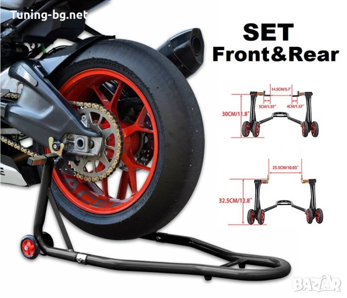 Стойки за мотор предни и задни - комплект, снимка 1