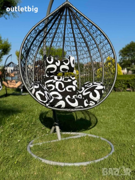 Люлка градинска висяща люлка тип гнездо,яйце–Промоция, снимка 1
