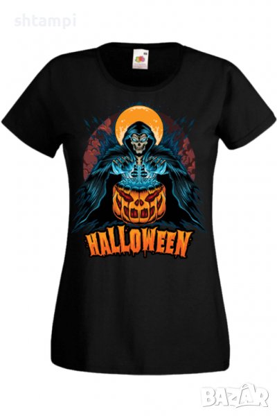 Дамска тениска Halloween 03,Halloween,Хелоуин,Празник,Забавление,Изненада,Обичаи,, снимка 1